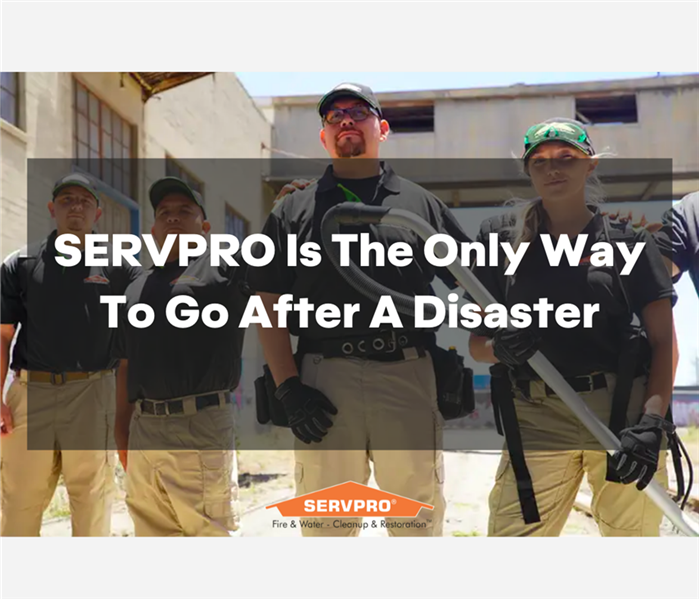 SERVPRO emergency response team