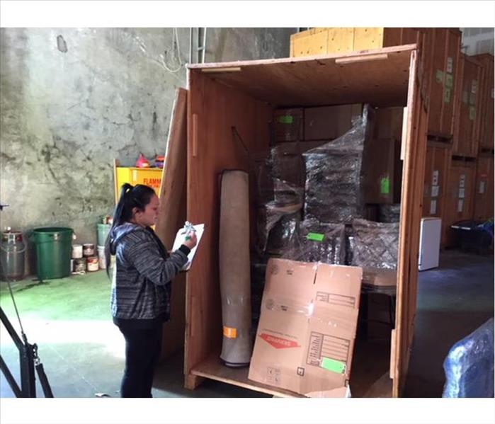 employee listing contents loaded onto boxtruck
